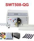 Automatic Electric Wire Stripping Machine And Tube Cutter Peeler High Speed Cable Stripping Device With Lcd Screen For Industrial Electrical Wiring Projects Quick And Easy Operation with LCD display and tool components.