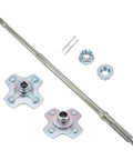 Heavy Duty Rear Axle Shaft And Left Right Wheel Hub Assembly For Honda Rancher 350 400 Atv 4x4 2x4 OEM replacement parts and hardware.