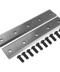 12 Inch Steel Wood Chipper Blade Set For OPC 504 506 506E 566E 50636 Replacement PK0903 PK0915 PK0915 EH with screws