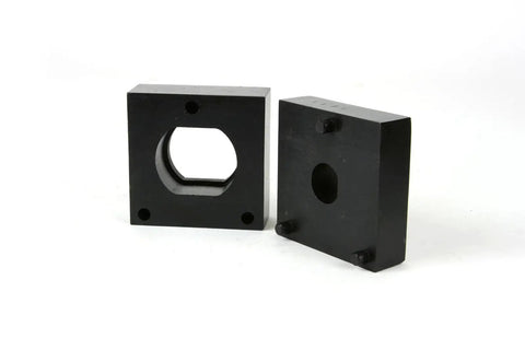 Double D Punch Die Set 1-3-8 By 1-1-8 Inch Knockout Hole Kit Die Blocks
