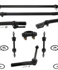 Ford F 250 Super Duty Drag Link Outer Tie Rod Ends Replacement Kit For 2011 2012 2013 2014 2015 2016 4x4 Direct Fit OE Quality Steering Parts With Lifetime Warranty And Easy Install, steering kit parts