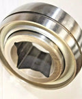 Top Notch Farm Disc Harrow Bearing 1.25 Inch Square Bore with triple lip seals and prepacked grease for durability.