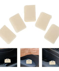 Heavy Duty 50 Piece Glass Window Retainer Clips Kit For Car Door Repair Fix Loose Regulators Stay Secure In All Weather Conditions With Pro Quality Plastic Holders That Keep Your Auto Glass Lifter Sliding Smooth As Butter Every Single Time. 50pc white plastic clips