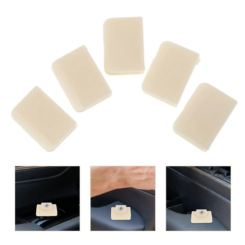 Heavy Duty 50 Piece Glass Window Retainer Clips Kit For Car Door Repair Fix Loose Regulators Stay Secure In All Weather Conditions With Pro Quality Plastic Holders That Keep Your Auto Glass Lifter Sliding Smooth As Butter Every Single Time. 50pc white plastic clips