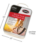 Ride Ready Bicycle Tube Patch Kit For Any Tire Inner Tube Or Tubeless Flat On The Go Quick Heavy Duty Patches in case