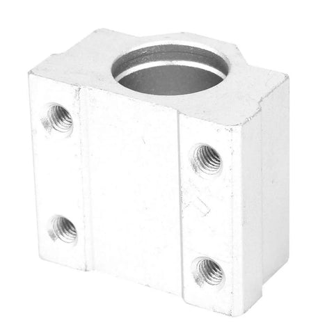 Heavy-Duty Linear Bearing Slider SCS10UU 10mm for CNC and 3D Printer Parts, Aluminum flange bearing block