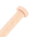 Close-up of a single T-shaped round peg from the 20 Piece Miniature Solid Wood Nails For Crafting And Woodworking T Shaped Round Pegs Perfect