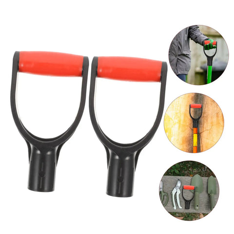 D Shaped Plastic Shovel Handle Replacement Grip For Snow And Garden Tools Ergonomic Design Easy To Install Durable No Slip