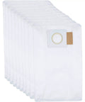 Heavy Duty Dust Filter Bags 10 Pack For Backpack Vacuum XCV17 XCV18 Replacement Dust Collection Bags For Home Workshop Durable Debris Filtration Easy Fit - stack view