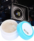 White Damping Grease Paste, 1.9 Oz in open container, camera background, Mechanical Lubricant For Rubber O Rings And Bearings