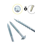 Pocket Hole Screws Set 50 Piece 100 Piece 25 To 63mm Self Tapping Coarse And Fine Thread Square Drive For Jig System