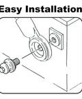 Installation guide for Six Pack Heavy Duty Battery Terminal Bolts With 3 8 Inch Side Post Adapter Studs and Nuts for Cars and Tractors.