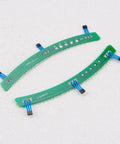 Dope 2 Pack 5 Wire 120 Degree E Bike Hall Sensor Motor Plate With Integrated Circuit Board, green circuit boards with connectors.