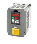 Straight Up 2.2KW 220V 10A Variable Frequency Drive Inverter with programmable logic control, featuring a digital display and control panel.