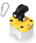 180 Lbs On Off Switchable Magnetic Welding Holder With Heavy Duty Workhorse Multipurpose Magnetic Base and carabiner