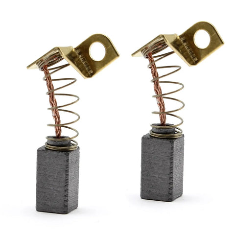 Kickass Heavy Duty Carbon Steel Wire Brushes Replacement For Porter Cable 7800 Drywall Sander Coarse Crimped Sanding Heads set of two carbon brushes with springs.