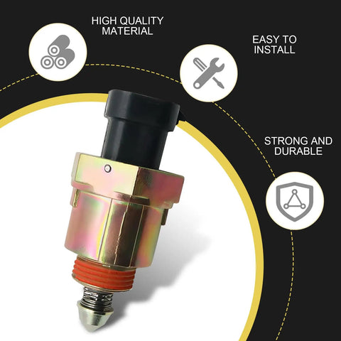 Direct Fit Auto Idle Air Control Valve For Cadillac Chevy GMC Replaces 17089062 Ac102 close-up view showing durable material and design features.
