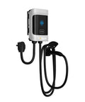 iHorn P9 Level 2 EV Charger 240V 40A Home Flex Wall Charger With 18ft Cable 9.6kW Fast Charging WiFi Bluetooth App Control RFID OCPP Ready ETL Certified mounted on wall