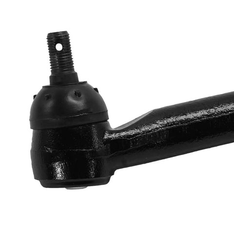 Ford E Series Beefy Front Passenger Side Inner Tie Rod End Drag Link Replacement Direct Fit For E 350 Super Duty E 350 Club Wagon And E 450 Super Duty With Six Point Eight Liter V Ten And SRW, black steering linkage