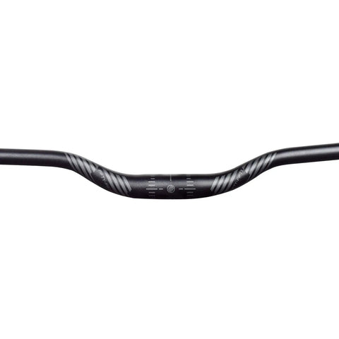 Riser Handlebar For Mountain Bikes Trail Ready Beefy Aluminum 6061 Alloy 31.8mm Clamp 780mm Wide 35mm Rise Lightweight Durable MTB Bar Hard Anodized Black