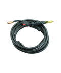 150 Amp 12 Ft Air Cooled Mig Welding Gun Torch Stinger Replacement For Miller Millermatic M-Series M-150 M-15, coiled cable view.