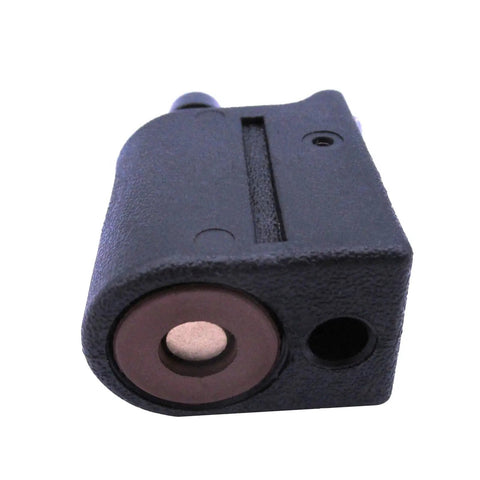 Close-up of Rugged Outboard Fuel Line Connector Set for Nissan Tohatsu Evinrude Johnson OMC 4HP-30HP, female engine-side coupler.