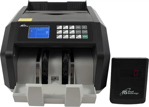 USD High Speed Money Counter With Value Counting, Add And Batch Mode, UV MG IR Counterfeit Detection, Currency Verification