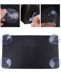 Underside view of Dope Acrylic Panel And Case DIY Kit with attached suction cups for stability in arcade joystick installations.