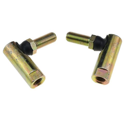 2 Pack Ball Joints 3/8-24 RH Thread For MTD And Cub Cadet Lawn Tractors Compatible With 923-0156 923-3018 723-3000, 1 13/16 Inch Overall Length, External 7/8 Inch Male To Female Thread, Right Hand, zinc-plated