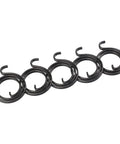 Black Stainless Steel 2.5 Turn Door Knob Spring Replacement Kit For Interior Handles Restores Tension Fits 19mm Id Hardware Repair Fix, 10-piece