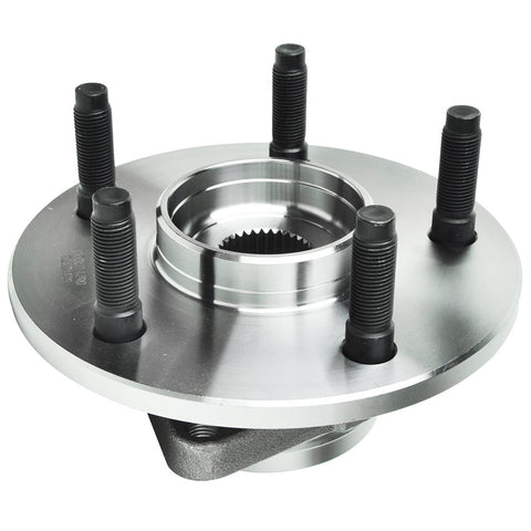 Front Wheel Bearing Hubs Assembly For Dodge Ram 1500 2006 2007 2008, 5 Lug, Beefy 2 Wheel Bearing And Hubs Replacement Set With Front Speed Sensor.