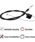 Rugged Build Lawn Mower Control Cable Replacement 583547901 Mechanical Brake Wire Linkage for Husqvarna push mower