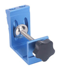 Pocket Hole Jig System Aluminum Alloy For DIY Woodworking Boss Grade Rust Resistant Durable Workhorse Drilling Tool close-up