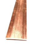 Dope Copper 110 Flat Bar Bus Bar 3/8 X 1 X 36 Inches showing flat surface and copper finish for electrical and crafting uses.