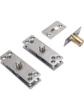 Hidden Door Hinge With 360 Degree Pivot, Heavy Duty Stainless Steel Concealed Hinge for Secret Doors, Bookcase and Murphy Beds, 220 lbs