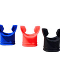 Kid Sized Scuba Mouthpiece Pack Of 3 In Medical Grade Silicone For Extra Comfort And Easy Bites, Fits Most Regulators