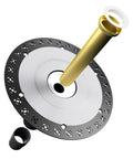 Freestanding Tub Drain Rough In Kit With 12 Inch Flange Base No Fuss Easy Install For Free Standing Tubs ABS And Brass Pipe CUPC Certified