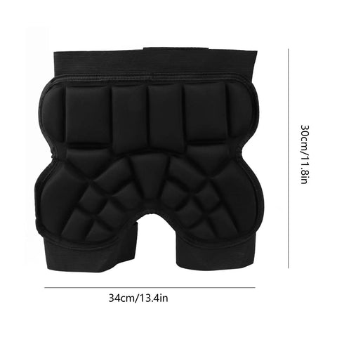 Kids Hip Pad Guard With Thick 25mm EVA Padding And Adjustable Hook Loop Belt For Outdoor Sports Like Skiing And Roller Skating