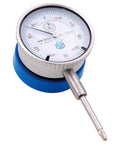 Workhorse 1 Inch Dial Indicator With Magnetic Back Set For Precision Measurement, 2 Inch Dial Face, Interchangeable Stainless Steel 4-48 Thread Contact Point