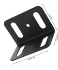 Sturdy L Shape Metal Brackets For Wood Shelves And Furniture 4 Pack Heavy Duty Right Angle Corner Braces Easy Install Versatile Support