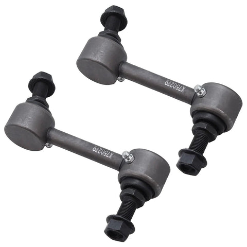 Rear Loaded Knuckles Kit For Hyundai Santa Fe 2007 To 2009 And Veracruz 2007 To 2012 Fwd With 2 Steering Knuckles 2 Wheel Bearing Hubs 2 Sway Bar Links Replacement