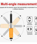 Multi-angle measurement feature of Top Shelf Digital Leeb Hardness Tester Portable Handheld Metal Durometer for accuracy.