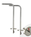 2 Pack Static Pressure Probes for HVAC Systems and Pitot Tubes, Compatible with Fieldpiece JL3KM2 SDMN5 SDMN6 ADMN2, pull ring design
