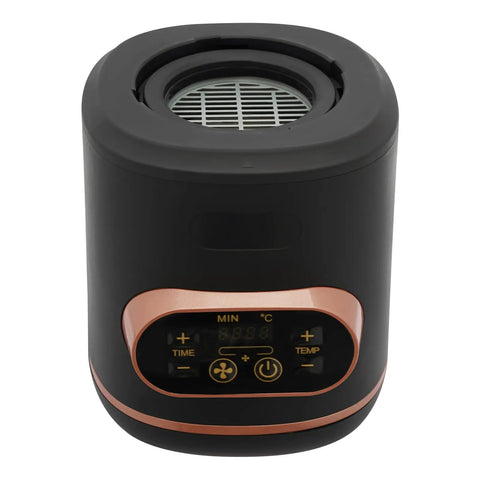 Electric Coffee Bean Roaster Machine For Home Kitchen Using 1500W Motor And Quick Heat Function to drop fresh rich grounds.