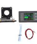Voltage Meter With Auto Identification And Bidirectional Current Detection, Vivid Color LCD, cables, DC Power Monitor components.