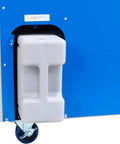 Heavy Hitter Commercial Portable Air Conditioner Cranking 29000 BTU water tank compartment for efficient cooling.