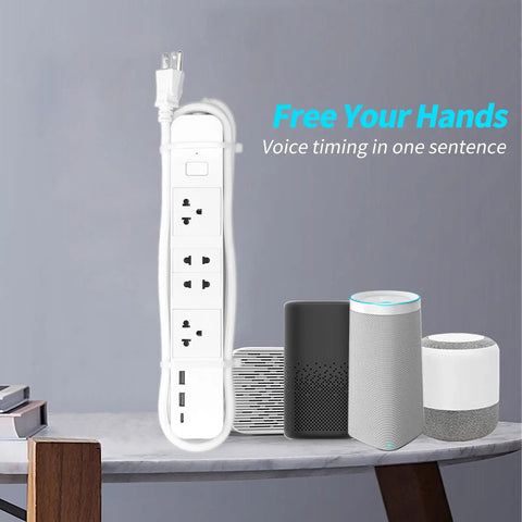 No Fuss Next Gen Smart Power Strip Featuring Lightning Fast Usb C Ports And Ble App Sync Plus Hassle Free Voice Command