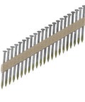 Framing Nails 1-1/2 Inch By.148 Inch Paper Tape 36 Degree Smooth Shank Full Round Head Hot Dipped Galvanized Strap Tite 1000 Count