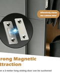 Ultra Thin Magnetic Cabinet Door Catch 6 Pack With Adhesive No Drill Latch for Easy Install Kitchen Cabinets, strong magnetic hold