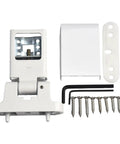 Heavy Duty Zinc Alloy Flag Hinge For Left Or Right Swing Installation Smooth Operation Built Tough with screws and tools included.